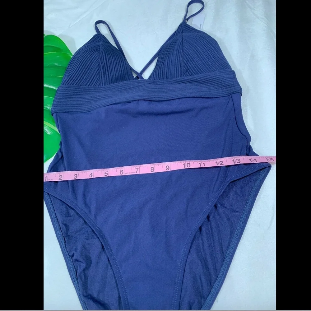 NWT $148‎ Robin Piccone Lily One-Piece Swimsuit